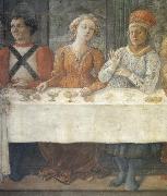 Fra Filippo Lippi Details of The Feast of Herod painting